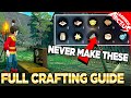 Crafting Guide for Pokemon Legends Arceus