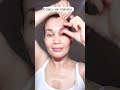 Массаж для верхних век. Мягкие движения помогают сделать взгляд более открытым и свежим