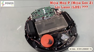 Sửa Robot Mijia Mop P (Mijia gen 2) Lỗi Laser (LDS) - Lỗi trên main.