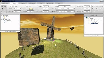 SunBurn Game Engine Tutorial #2 - Editor Tabs and Objects