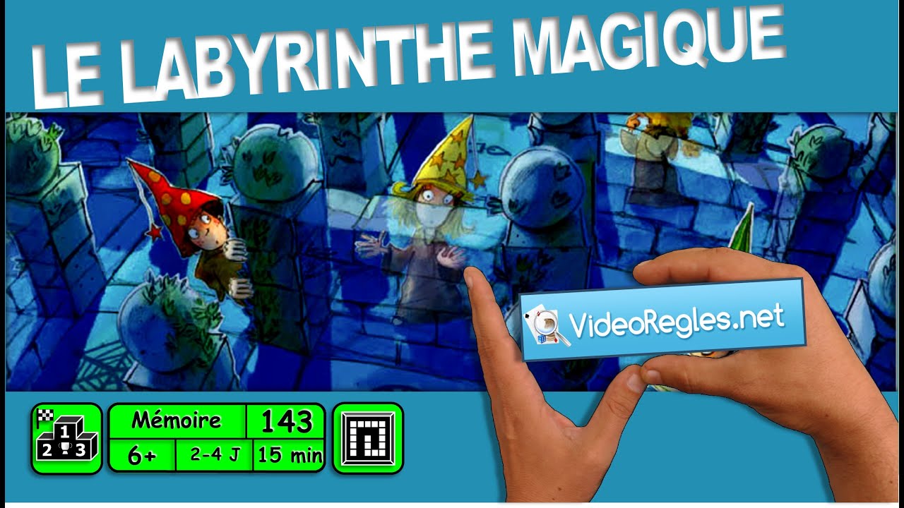 La vidéorègle du jeu  Le Labyrinthe Magique  par Yahndrev (#143) 