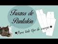 Patrones básicos de pantalón - Clase completa - Trazo básico de pantalón