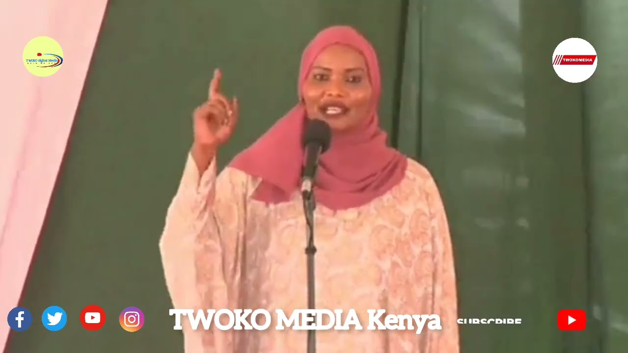 Hon. Mumina Gollo speaks for Isiolo people Infront of Ruto.