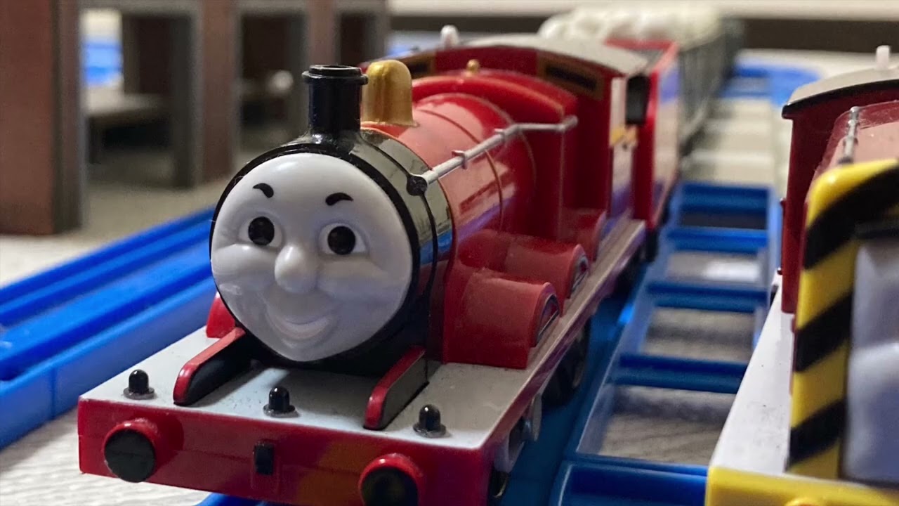 James Goes too Far tomy thomas & friends