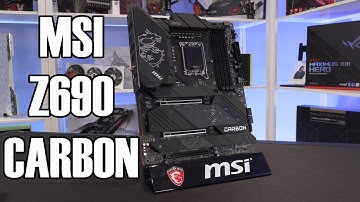 MSI Z690 Carbon Preview