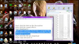 how to change massage/radio massage in crossfire PH screenshot 4