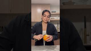 How To Peel An Orange