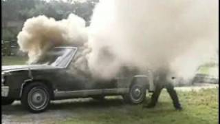 Cold Fire In The News - Car Fire Demo