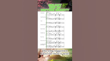 Thumbnail of End of Defying Gravity - Melody Transcription for All Instruments