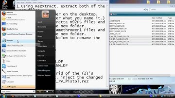 How To Edit .Rez Files(Crossmodding)