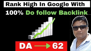 create 100% do follow backlink From DA62 in hindi