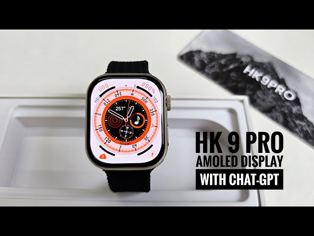 HK9 Ultra 2 Series 9 AMOLED Display Smartwatch with ChatGPT