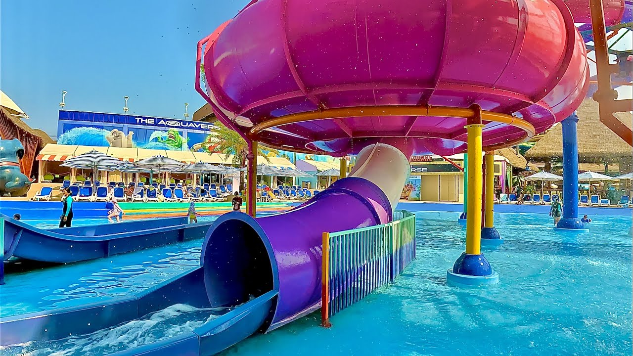 Toilet Bowl Water Slide at Columbia Pictures Aquaverse Thailand YouTube