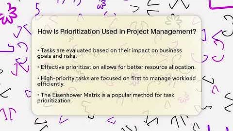 How Is Prioritization Used In Project Management? - The Personal Growth Path