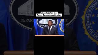 Kash Patel explains how the criminal investigation into James Comey’s seashell post wasn’t simple