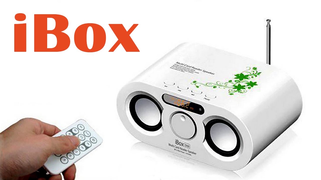 Китайский Apple iBox mini portable speaker audio sd usb ...