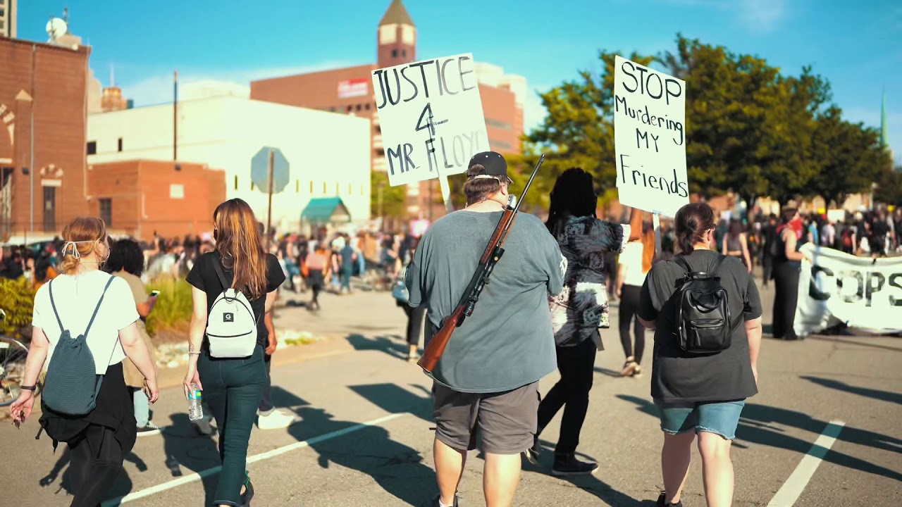 George Floyd Detroit protest