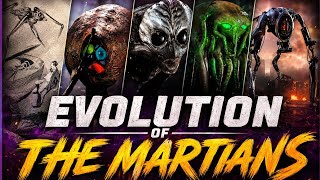 Evolution of the Martian, HG Wells The War of the Worlds All Adaptations #scifi  #waroftheworlds 