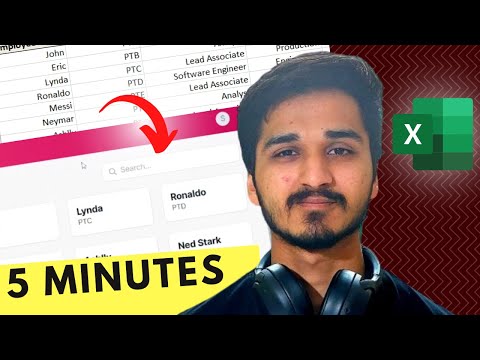 Excel sheet to WEBSITE in 5 minutes