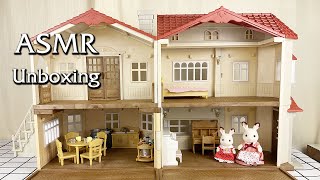 ASMR Unboxing I Sylvanian Families : Red Roof Country Home Gift Set
