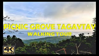 Weekday Sunset @ Picnic Grove Tagaytay | Walking Tour | ASMR | 4K