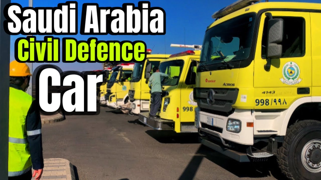 saudi arabia civil defense car | Joy bd.