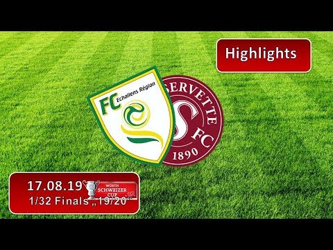 Highlights: Fc Echallens Région vs Servette - Genf FC (17.08.19) - YouTube