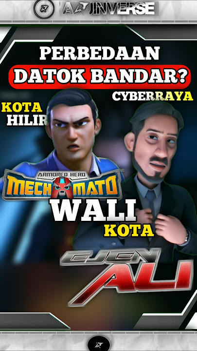 Perbedaan Datuk Bandar Cyberaya Dan Datuk Bandar Kota Hilir