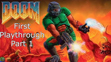 DOOM (1993) - Ultra-Violence - First Playthrough - Part 1 - Ps4