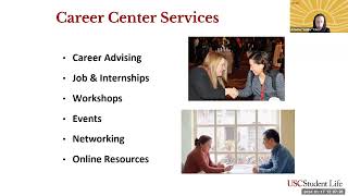 USC Career Center Resources for International Students - Spring 2024
