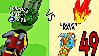 Snake Clash.io VS Snake Hero- Ultimate Snake Battle #snakeclash #snakehero #gaming #49 screenshot 3