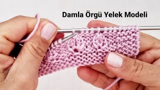 İki Tarafı Patlı Kolay Örgü Yelek Modeli ?? knitting crochet battaniye patik DIY yelek kazak design