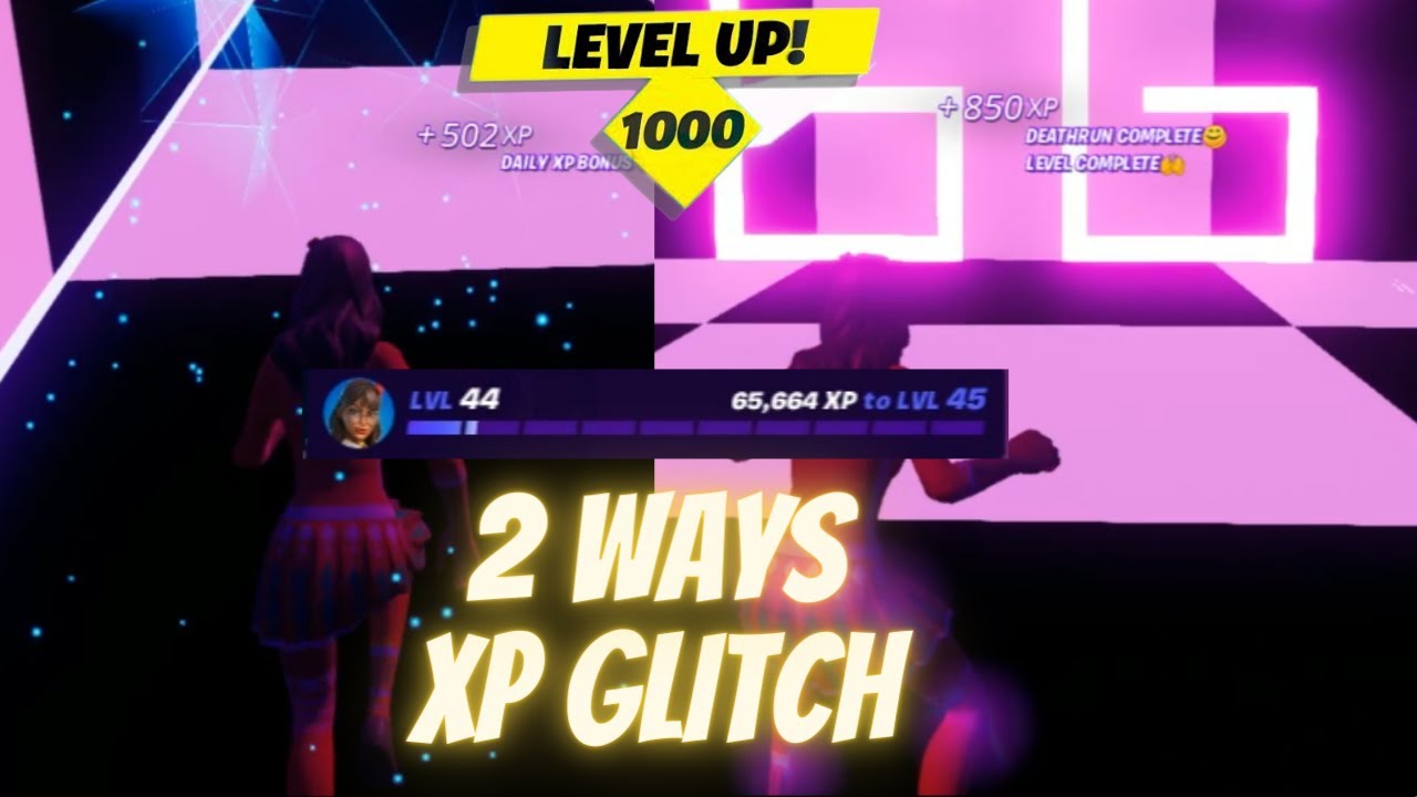 NEW 400,000 FORTNITE XP GLITCH (LEVEL UP FAST) YouTube