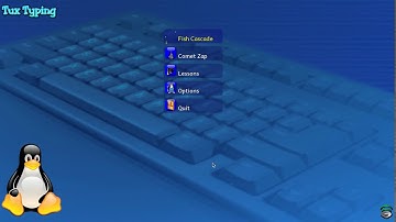 Tux typing Cascade fish grade 1