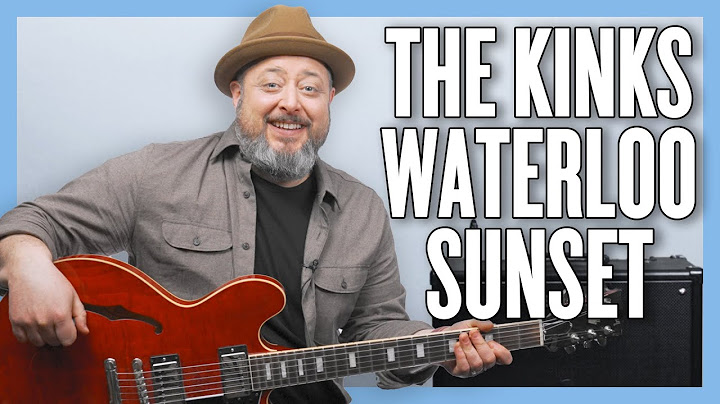 Waterloo Sunset Guitar version - Guitar performance video thumbnail