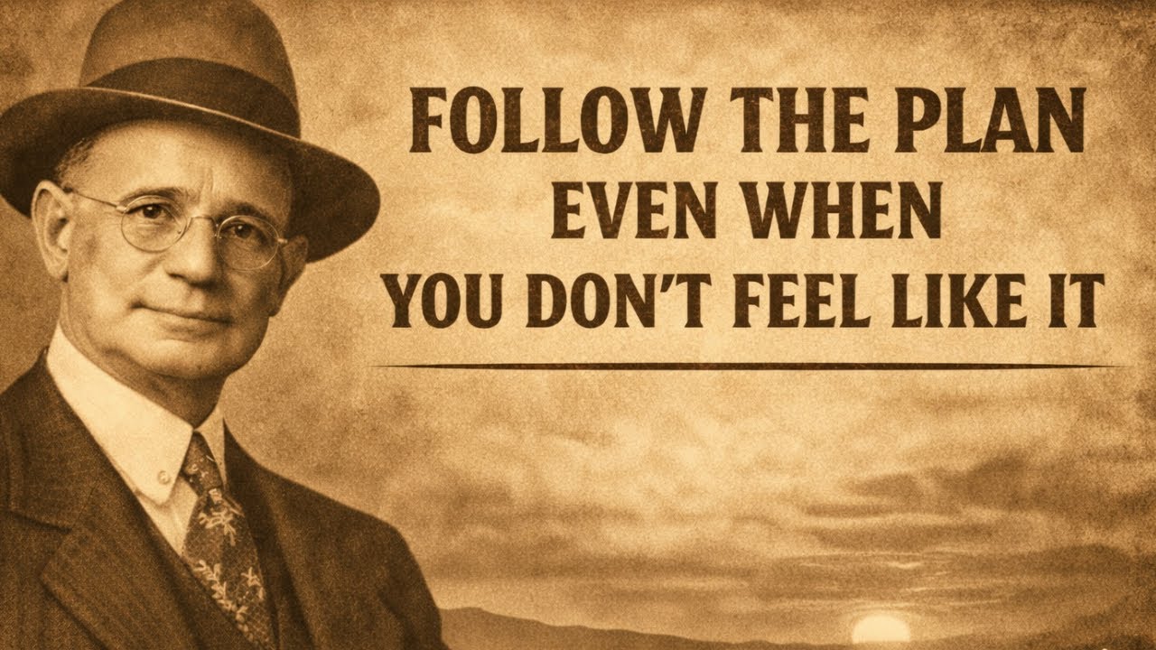 Follow The Plan Even When You Don’t Feel Like It|! | 