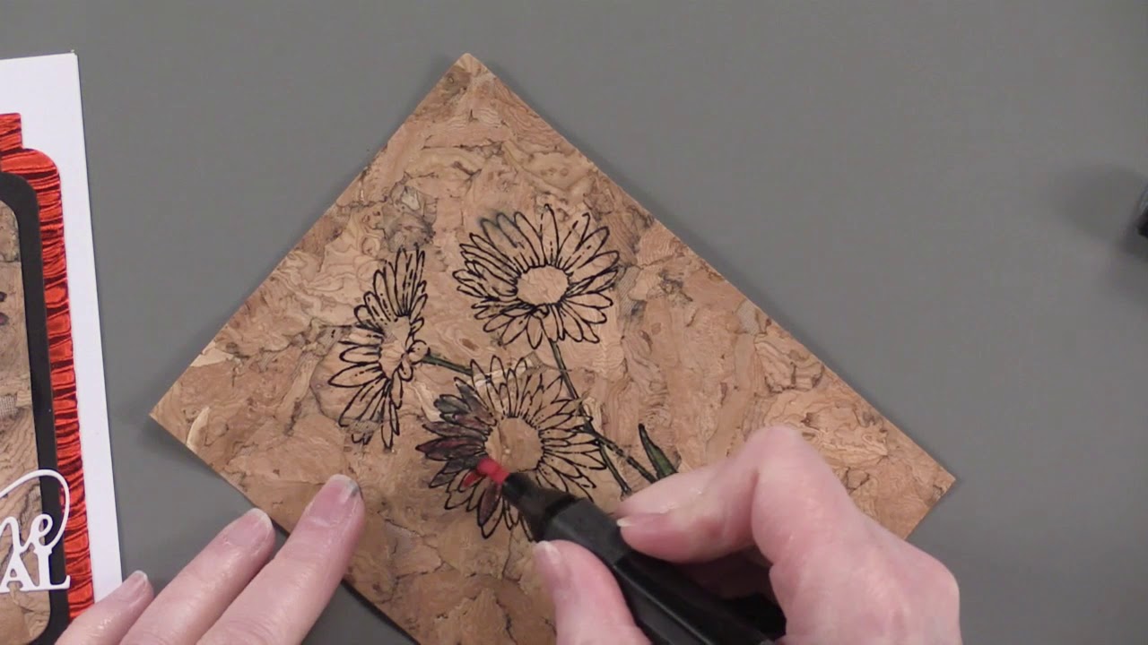 Cork Paper - Paper Wishes Weekly Webisodes Belagio Cork Fabric paper mache