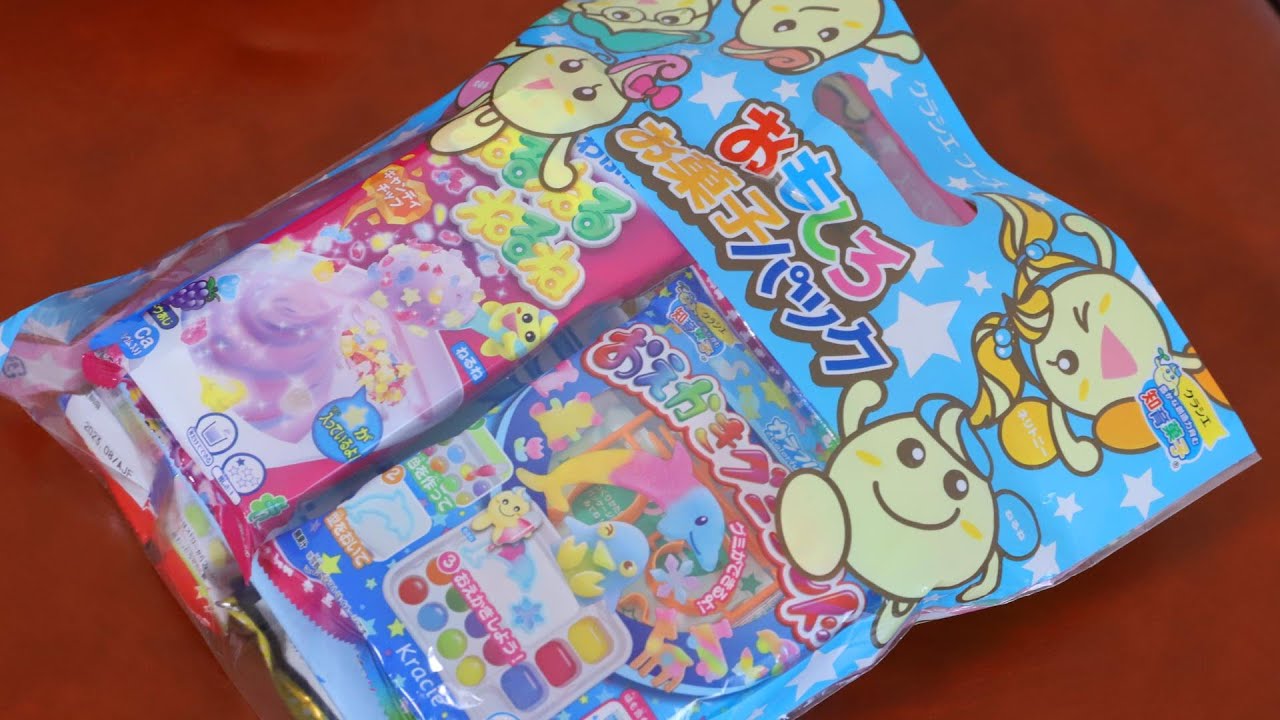 Japanese Interesting Souvenir Easy Version of DIY Candy Special Pack Popin Cookin ASMR