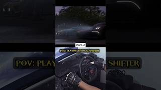 paddle shifter v/s G shifter #forzahorizon6 #forzahorizon5 #arcadegane #aaagame #racinggame #simrace