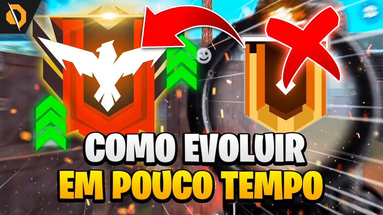 COMO EVOLUIR 3 VEZES MAIS RÁPIDO NO FREE FIRE