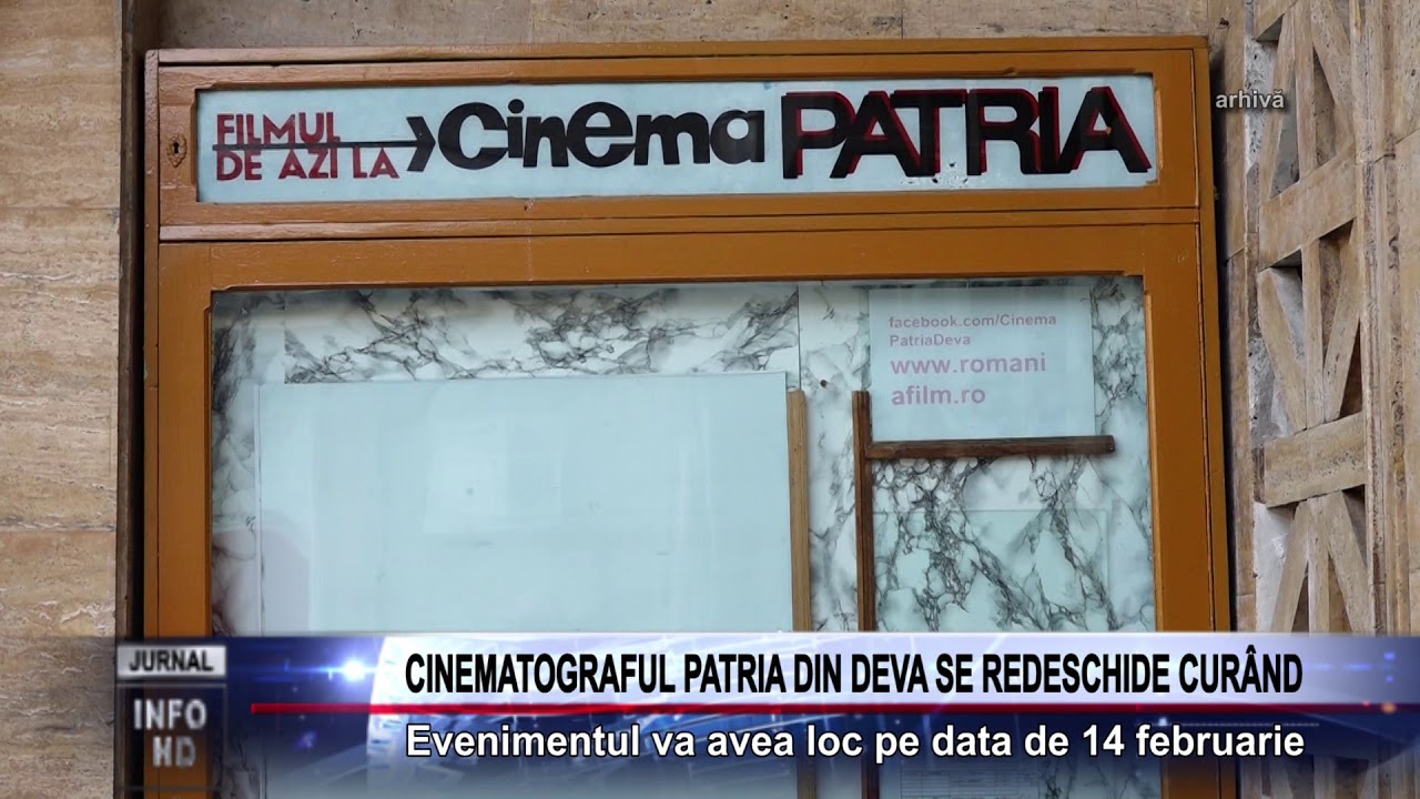 CINEMATOGRAFUL PATRIA DIN DEVA SE REDESCHIDE CURÂND camera iphone 8 plus apk