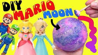 The Super Mario Galaxy Movie Diy Moonlight Peach, Luigi, Rosalina Dolls Crafts For Kids