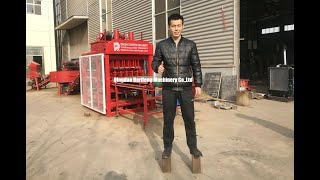 DF4-10 Automatic hydraulic interlocking clay brick machine