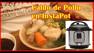 Caldo De Pollo En Instant Pot
