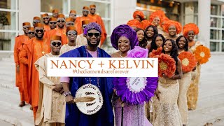 OUR EPIC NIGERIAN TRADITIONAL WEDDING | NANCY + KELVIN | DALLAS, TX | 12.1.23 #thediamondsareforever