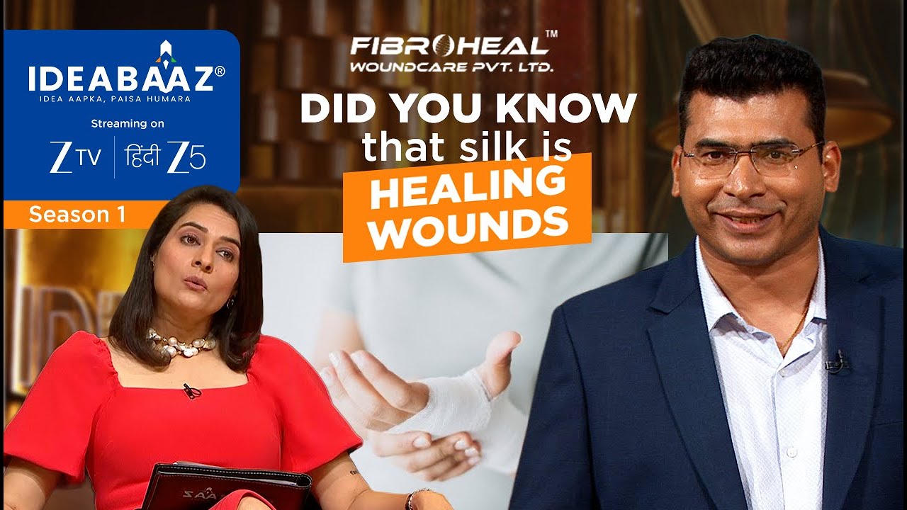 What If Wounds Could Heal 50% Faster? | Fibro Heal | Smarter Bandages | Full Pitch | Ideabaaz