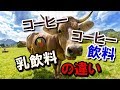 ◆知っ得◆雑学　コーヒーとコーヒー飲料と乳飲料の違い