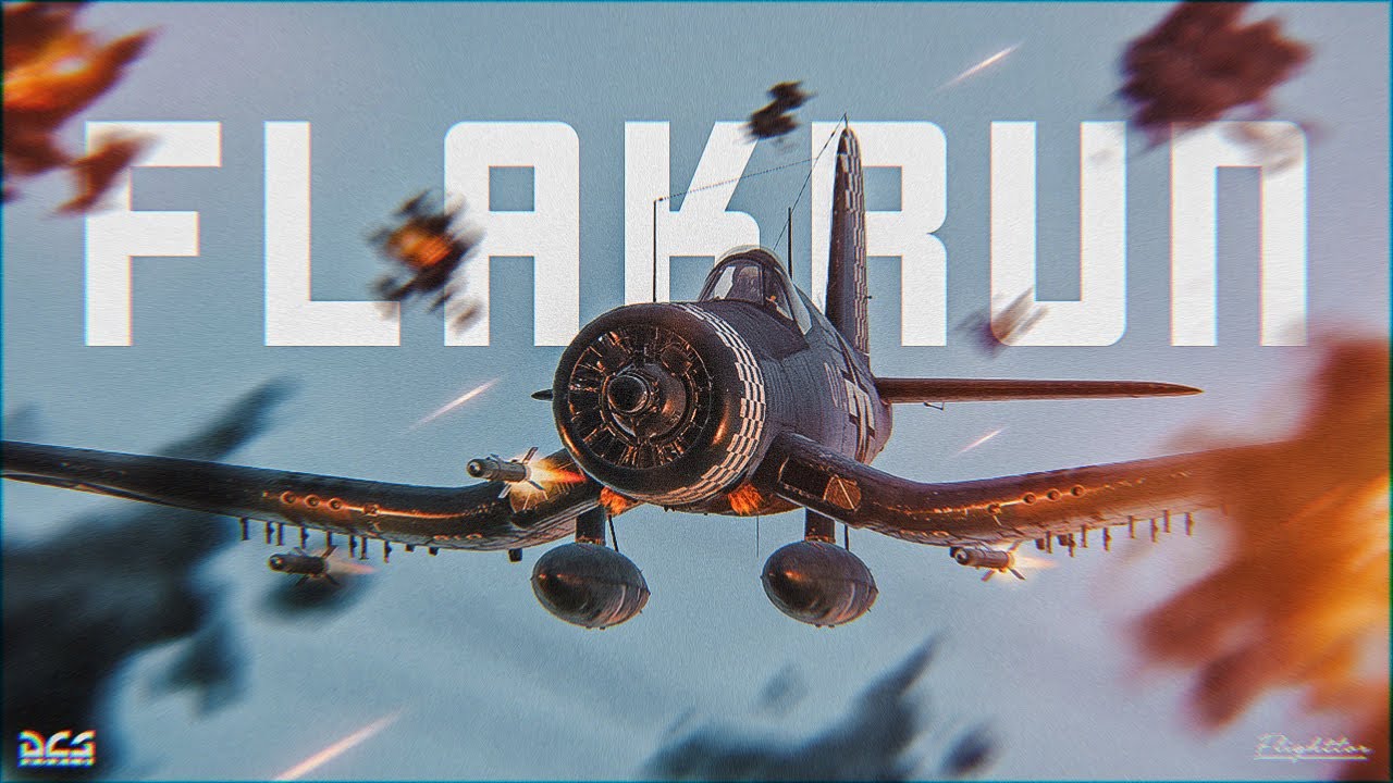 DCS: FLAKRUN! | F4U Corsair - WWII Cinematic Short
