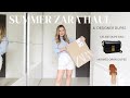 ZARA TRY ON HAUL JULY 2023 PLUS SOME DESIGNER DUPES | ELENA D.