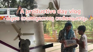 നാത്തൂനൊരു സർപ്രൈസ് 🎊🎉#dayinmylife #minivlog #cleaning #vlog #productivity #cooking #trending 